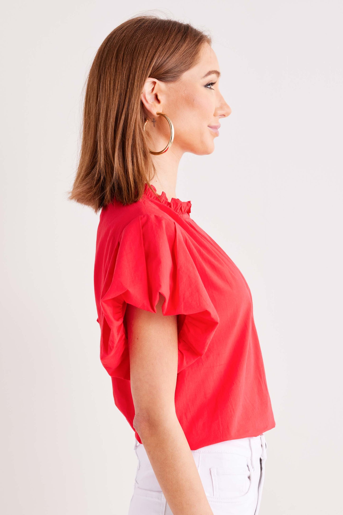 Agnes Top- Red